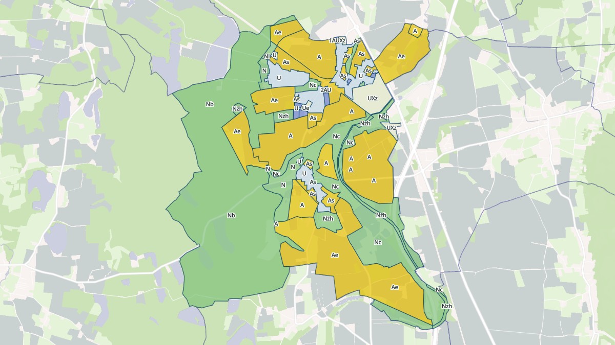 Aperçu cartographique de Certines, centré sur la commune