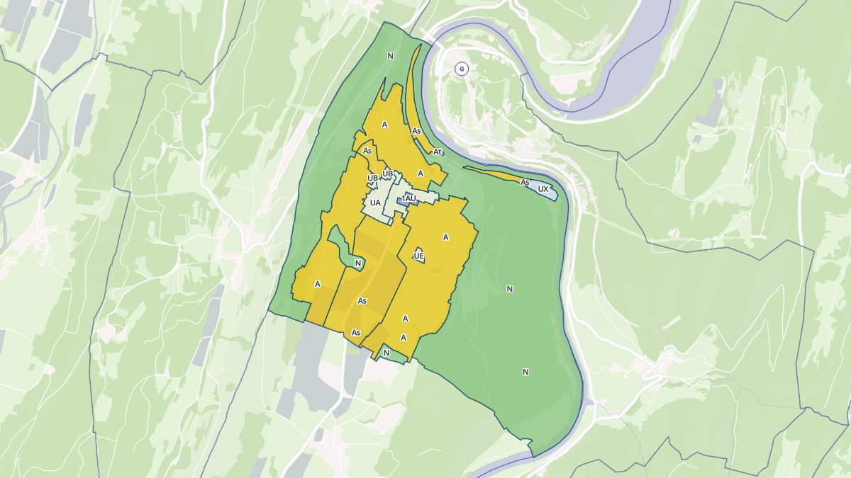 Aperçu cartographique de Cize, centré sur la commune
