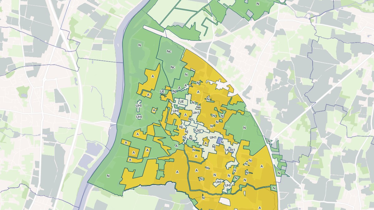 Aperçu cartographique de Cormoranche-sur-Saône, centré sur la commune