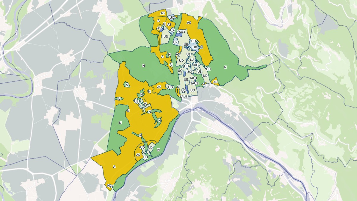 Aperçu cartographique de Lagnieu, centré sur la commune