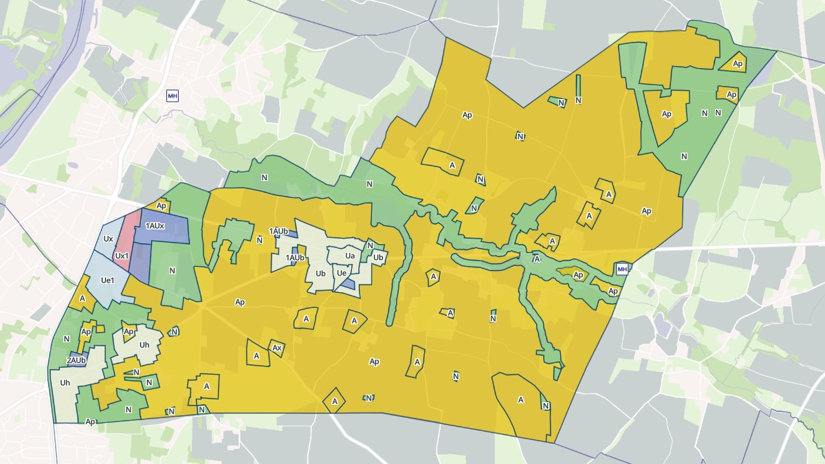 Aperçu cartographique de Montceaux, centré sur la commune