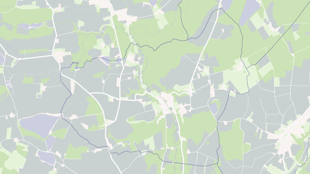 Aperçu cartographique de Sainte-Croix, centré sur la commune