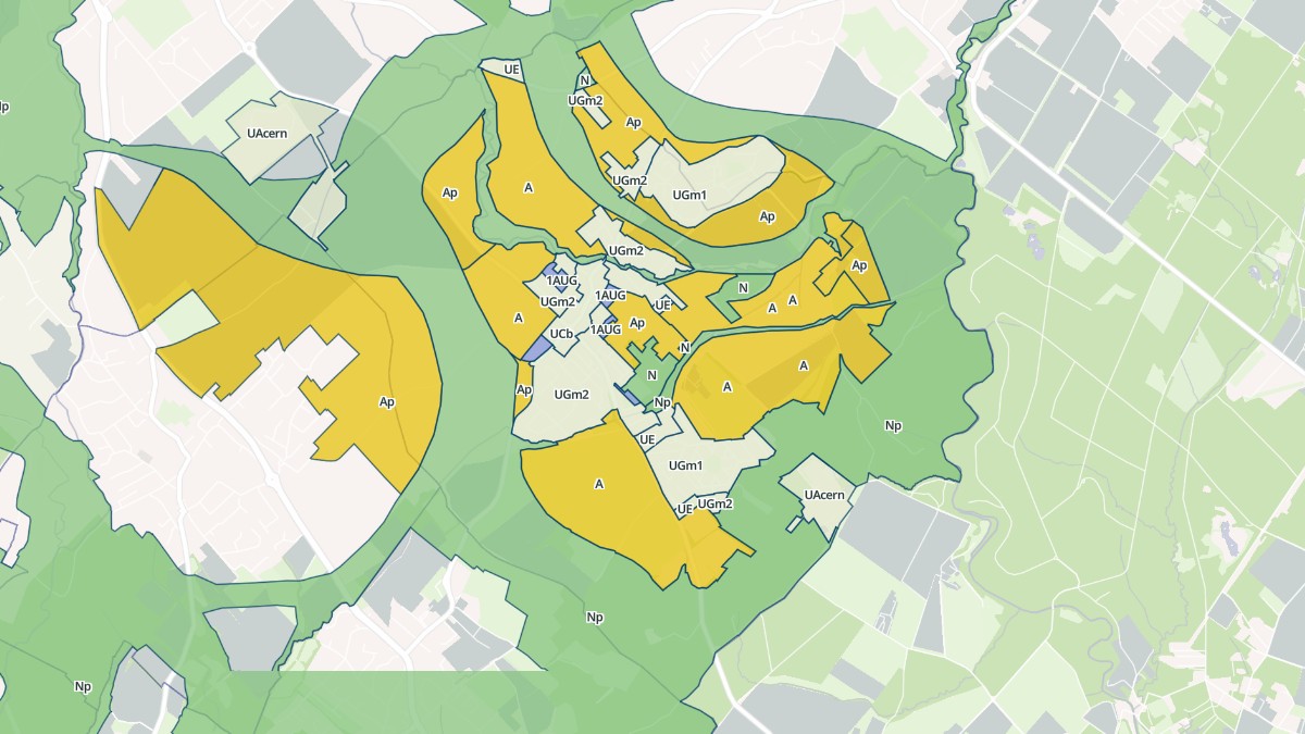 Aperçu cartographique de Versonnex, centré sur la commune