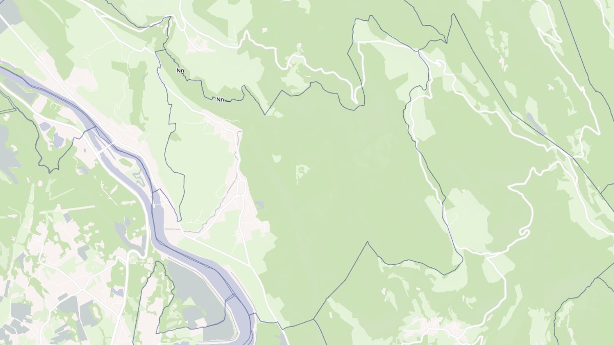 Aperçu cartographique de Villebois, centré sur la commune