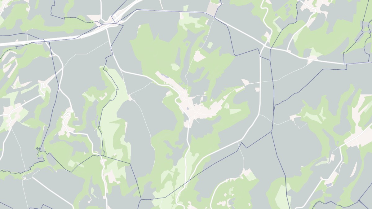 Aperçu cartographique de Aizy-Jouy, centré sur la commune
