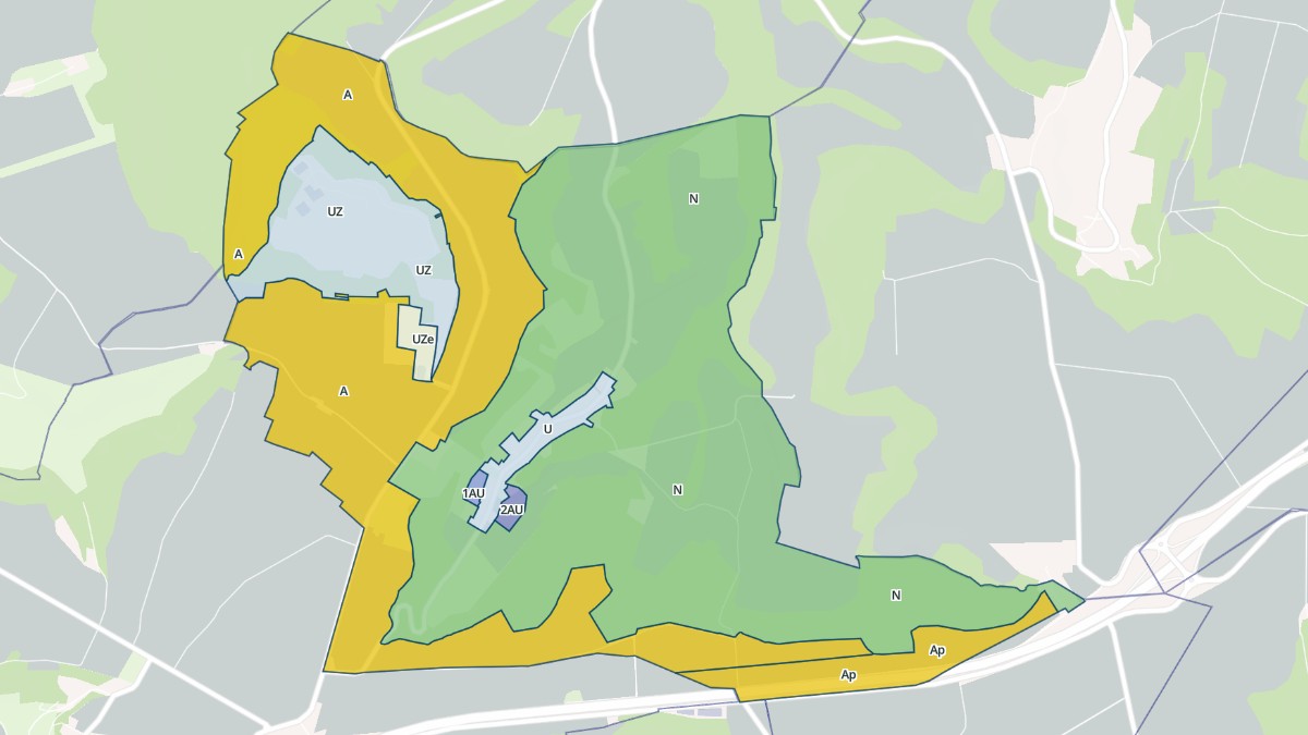 Aperçu cartographique de Allemant, centré sur la commune