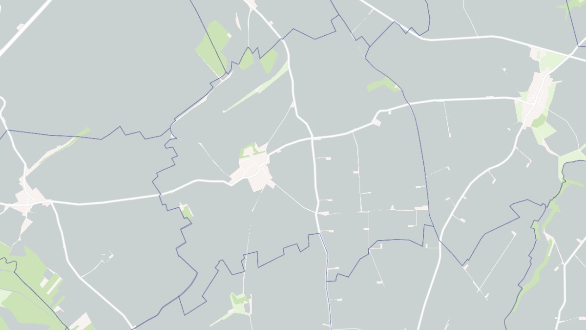 Aperçu cartographique de Autremencourt, centré sur la commune