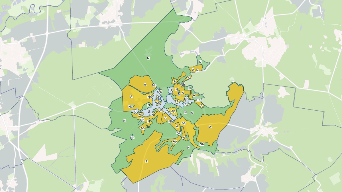 Aperçu cartographique de Barisis-aux-Bois, centré sur la commune
