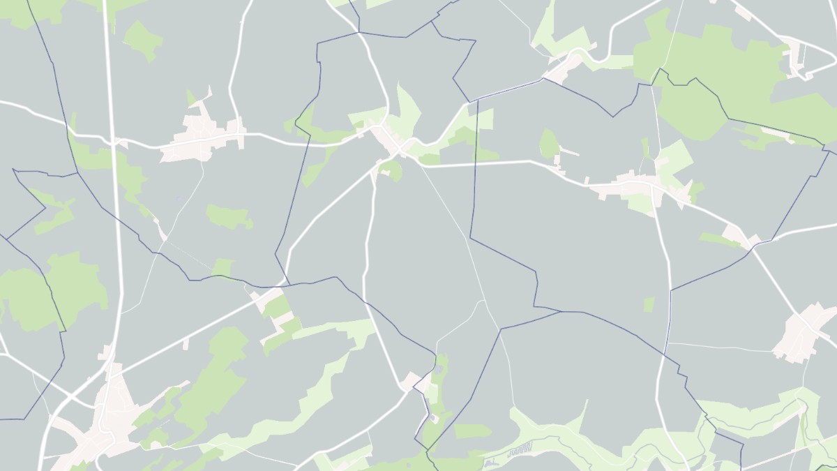Aperçu cartographique de Beugneux, centré sur la commune