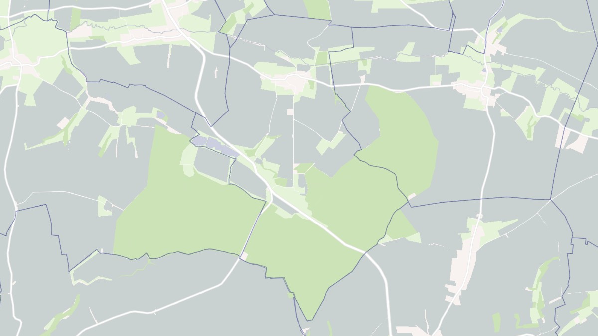 Aperçu cartographique de Braye-en-Thiérache, centré sur la commune