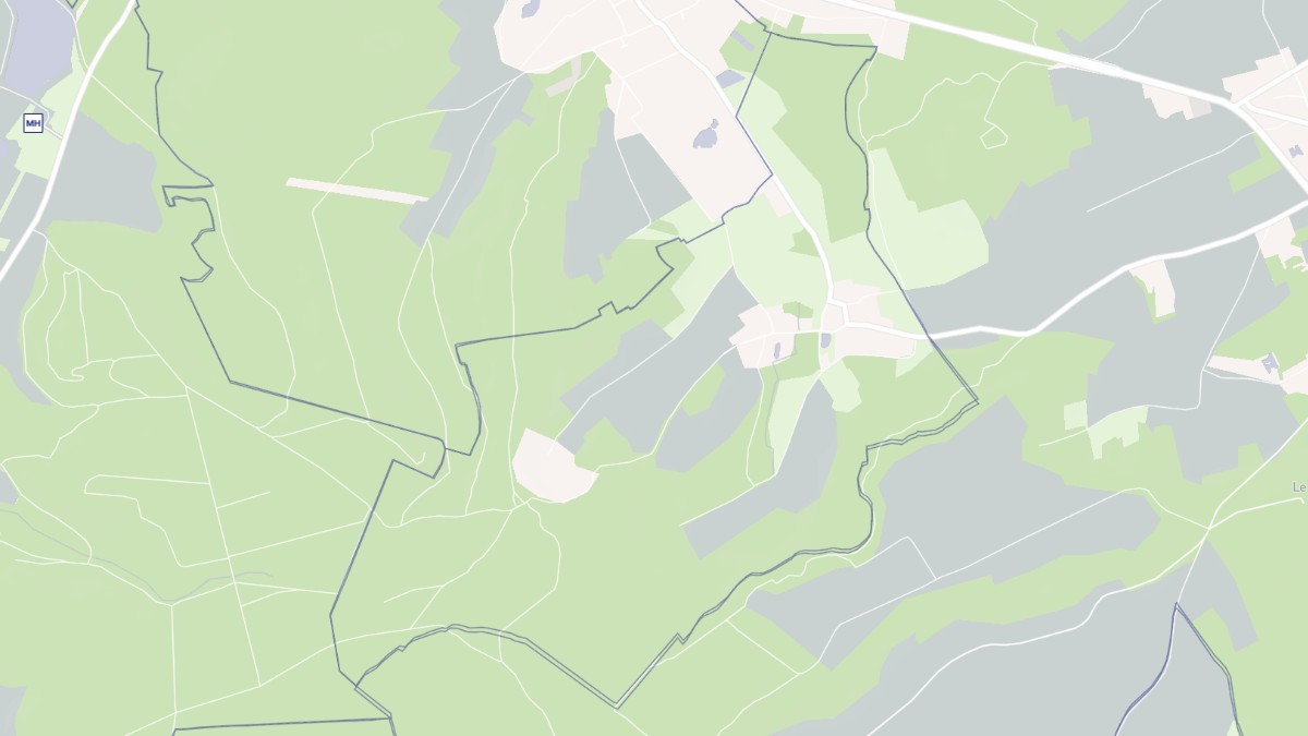 Aperçu cartographique de Brie, centré sur la commune