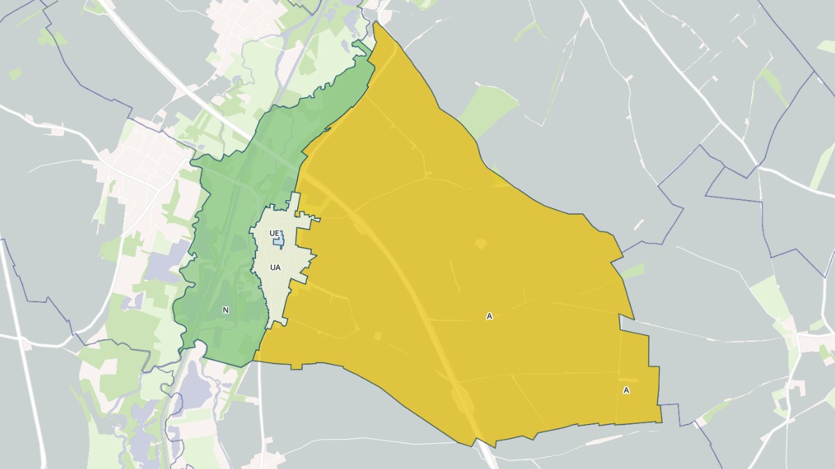 Aperçu cartographique de Brissy-Hamégicourt, centré sur la commune
