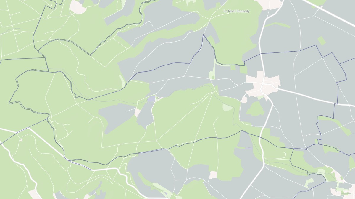 Aperçu cartographique de Bucy-lès-Cerny, centré sur la commune