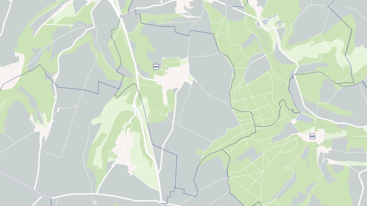 Aperçu cartographique de Buzancy, centré sur la commune