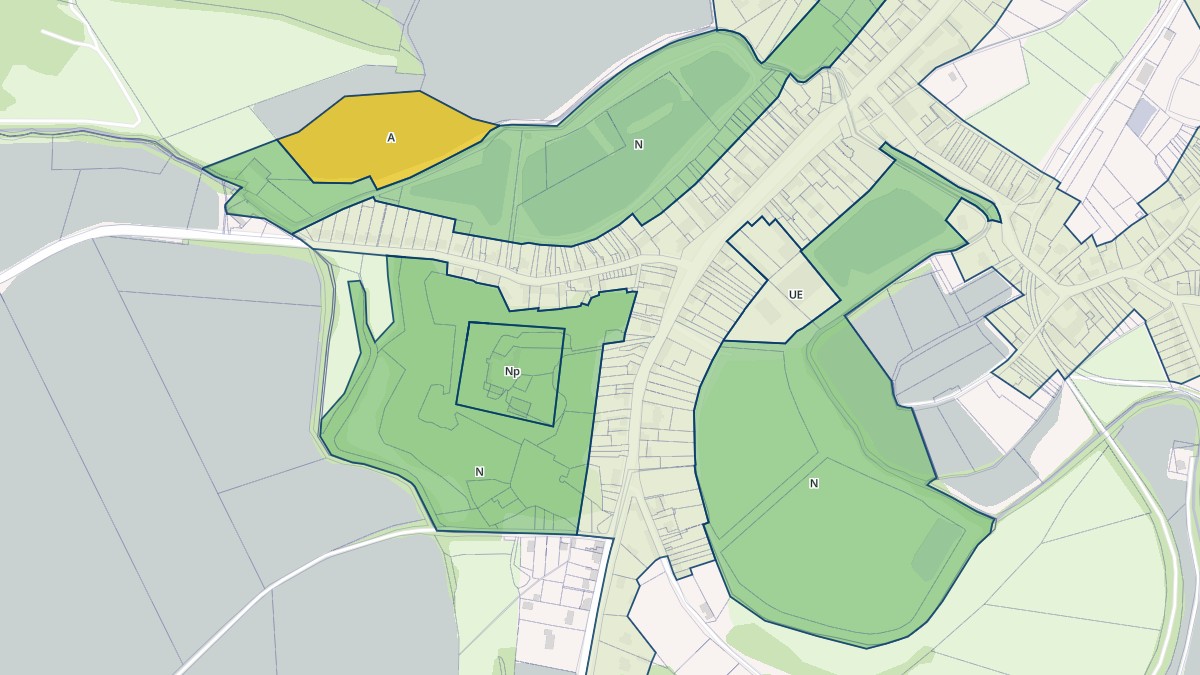 Aperçu cartographique de Le Catelet, centré sur la commune