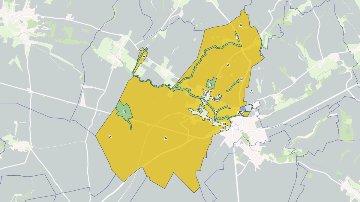Aperçu cartographique de Chaourse, centré sur la commune