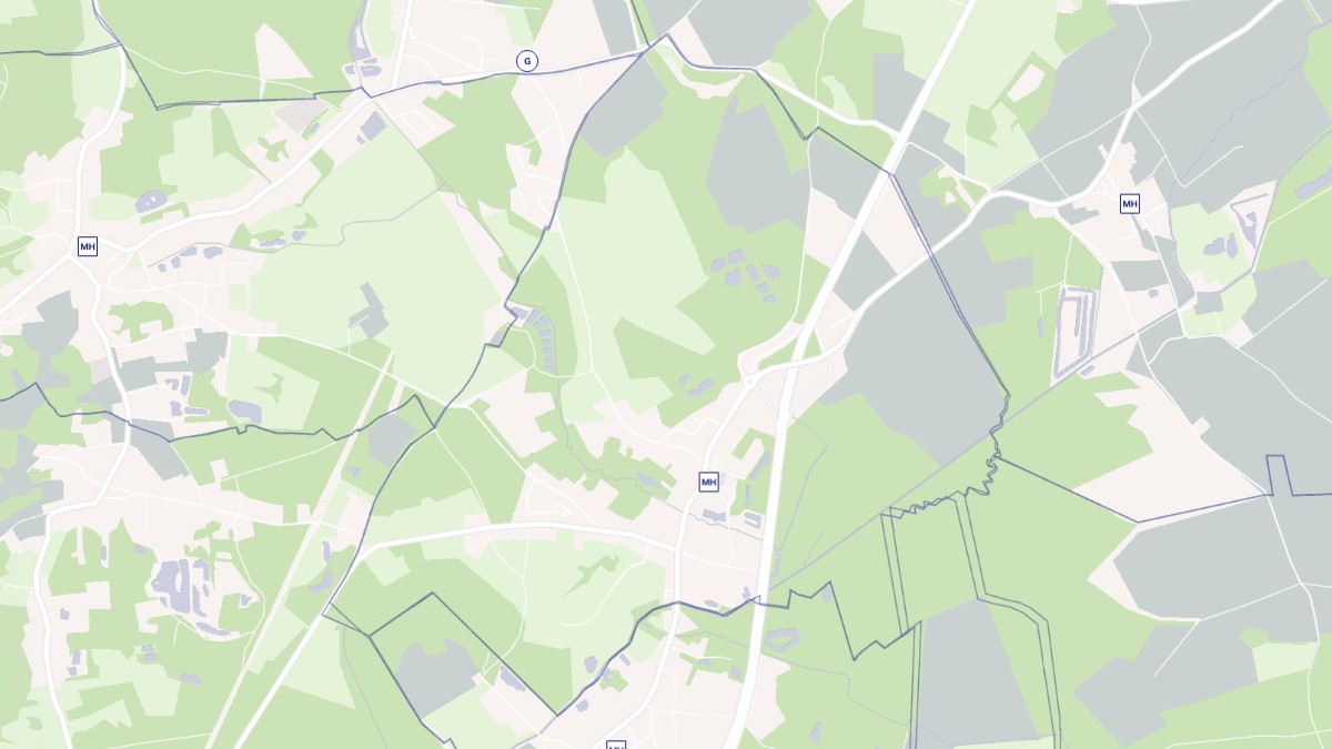 Aperçu cartographique de Chivy-lès-Étouvelles, centré sur la commune