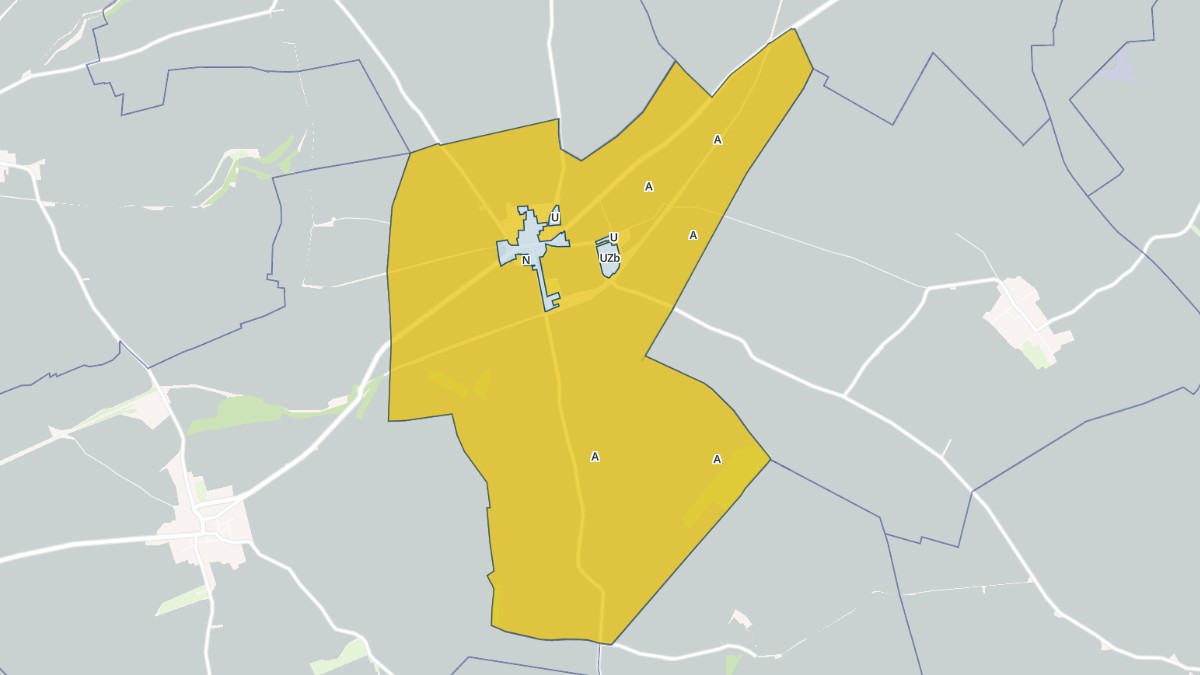 Aperçu cartographique de Clermont-les-Fermes, centré sur la commune