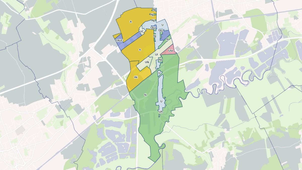 Aperçu cartographique de Condren, centré sur la commune