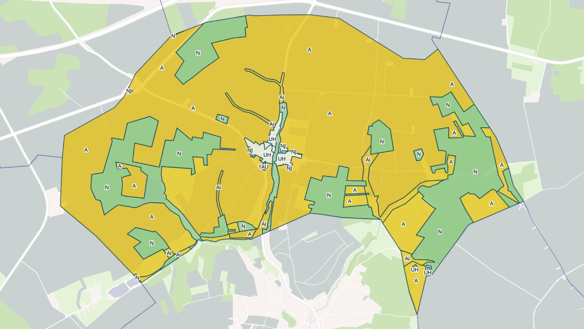 Aperçu cartographique de Coupru, centré sur la commune