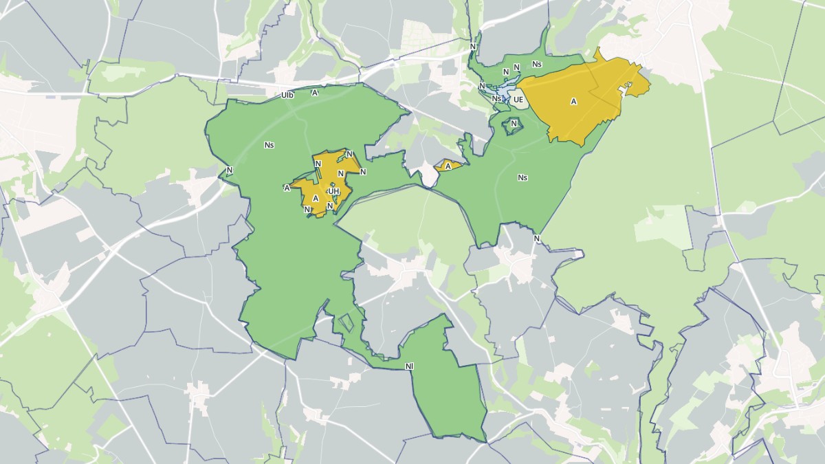 Aperçu cartographique de Coyolles, centré sur la commune