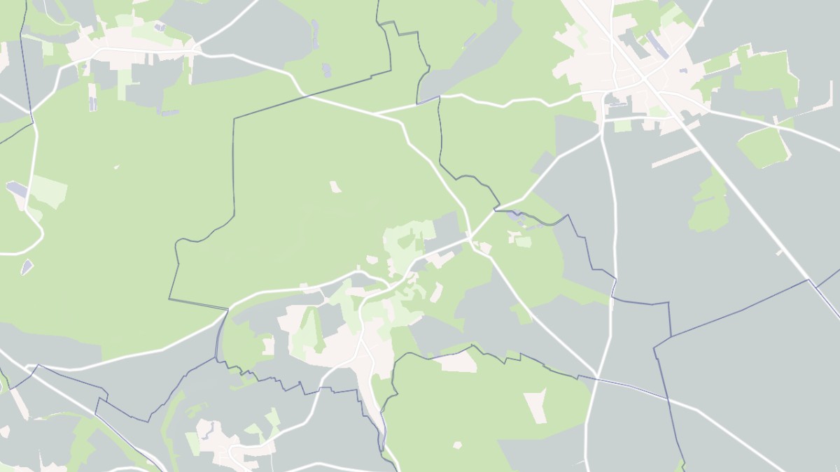 Aperçu cartographique de Craonne, centré sur la commune