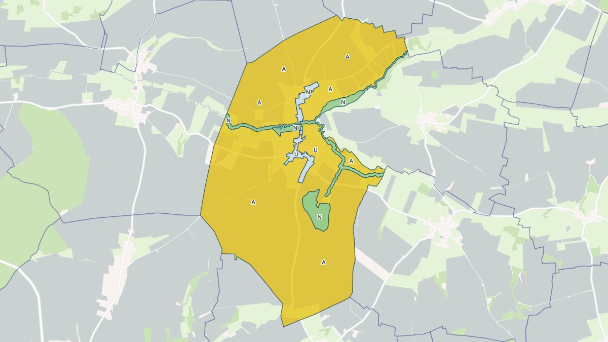 Aperçu cartographique de Dagny-Lambercy, centré sur la commune
