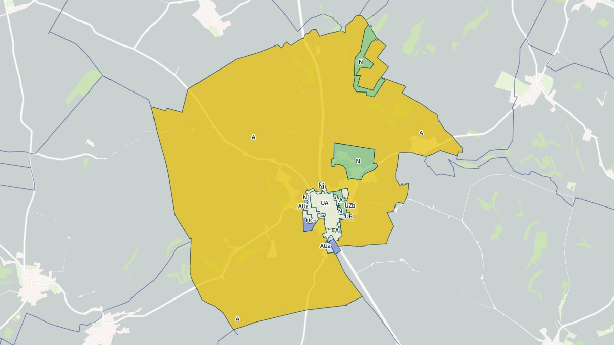 Aperçu cartographique de Dizy-le-Gros, centré sur la commune