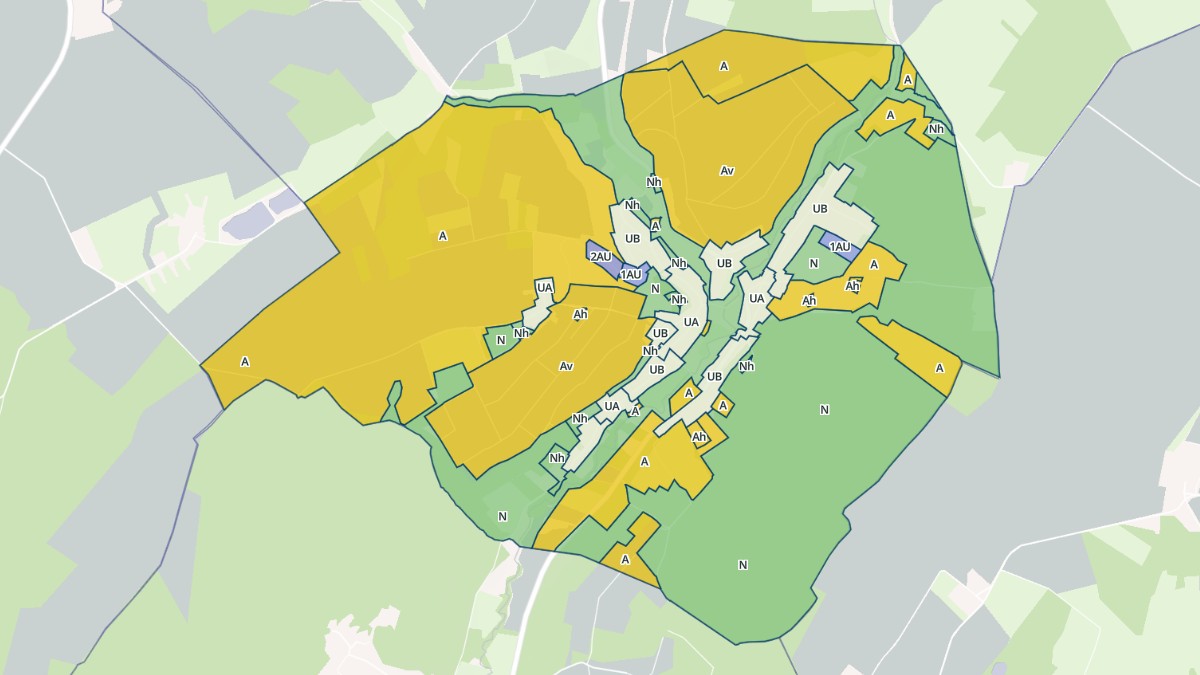 Aperçu cartographique de Domptin, centré sur la commune