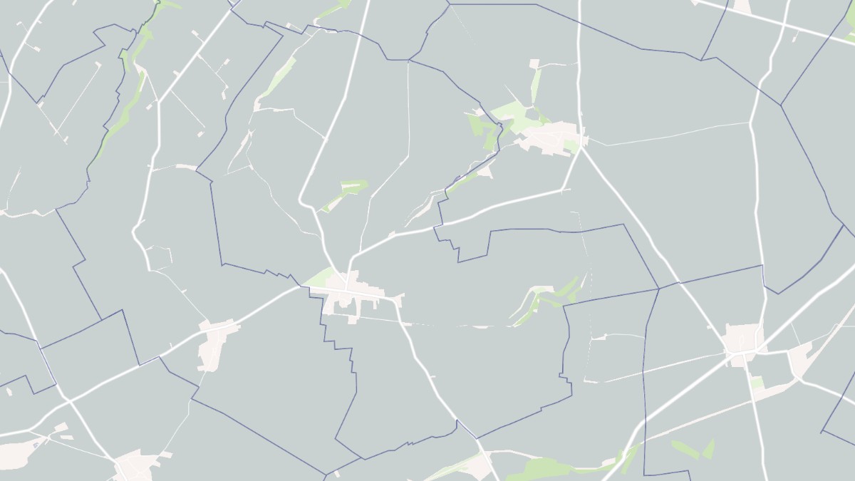 Aperçu cartographique de Ébouleau, centré sur la commune