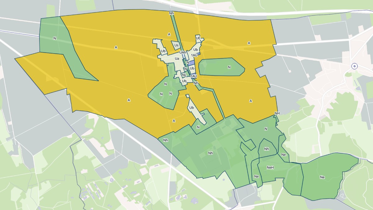 Aperçu cartographique de Eppes, centré sur la commune