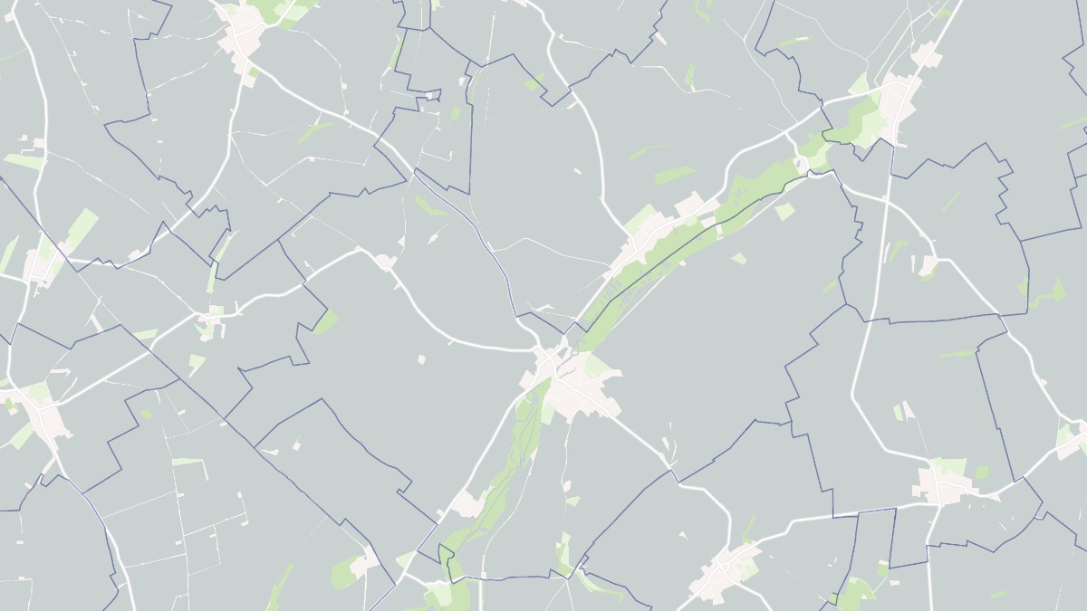 Aperçu cartographique de La Ferté-Chevresis, centré sur la commune
