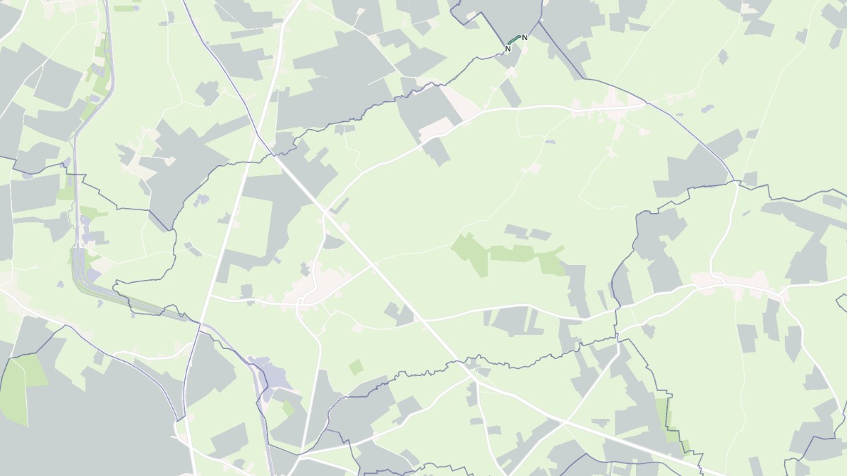 Aperçu cartographique de Fesmy-le-Sart, centré sur la commune