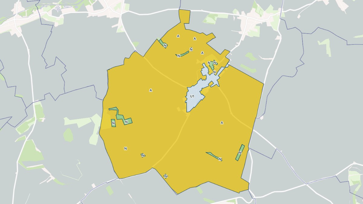 Aperçu cartographique de Fontaine-Notre-Dame, centré sur la commune
