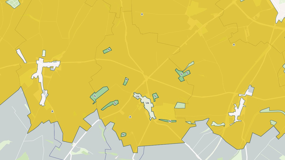 Aperçu cartographique de Fontaine-Uterte, centré sur la commune