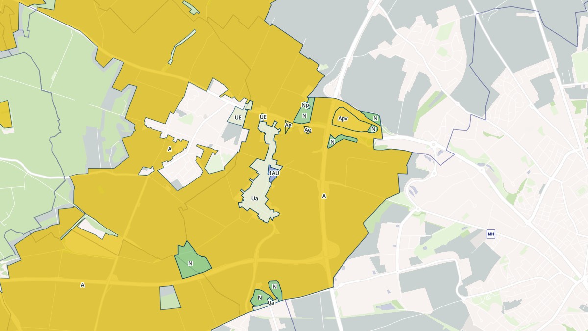 Aperçu cartographique de Francilly-Selency, centré sur la commune
