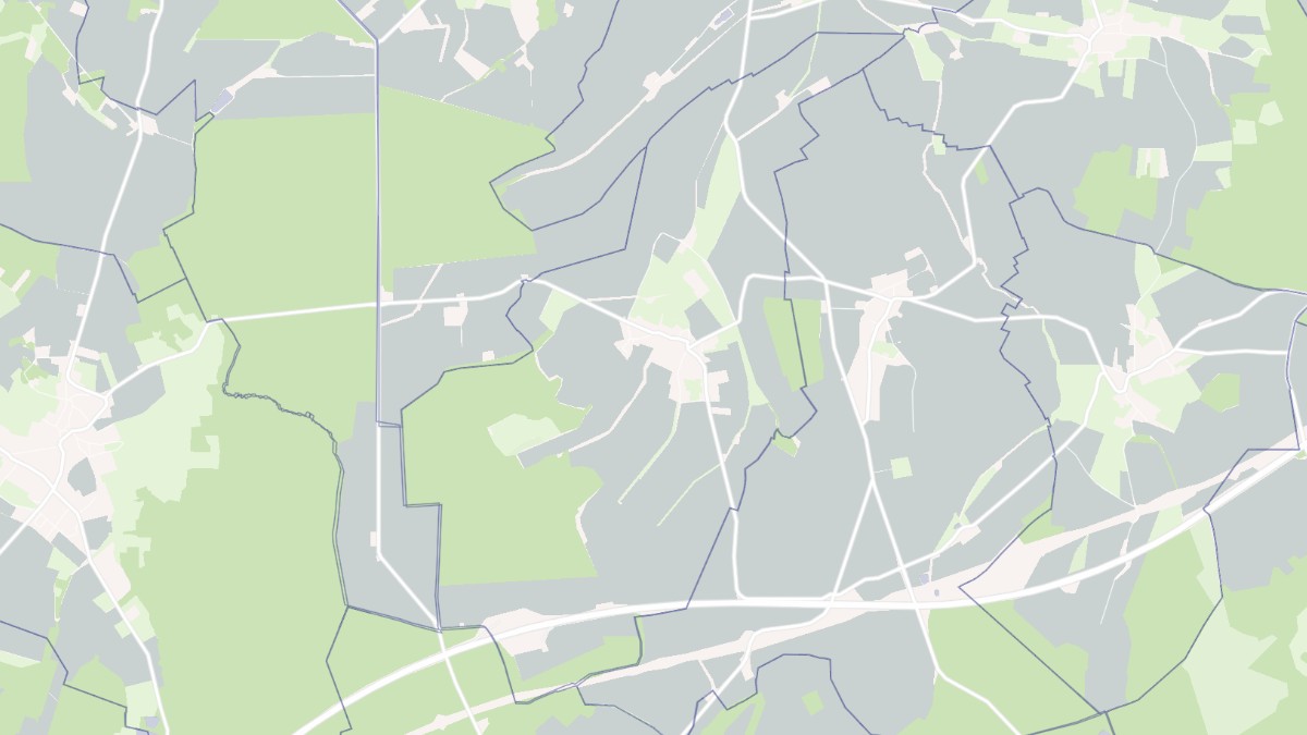 Aperçu cartographique de Fresnes-en-Tardenois, centré sur la commune