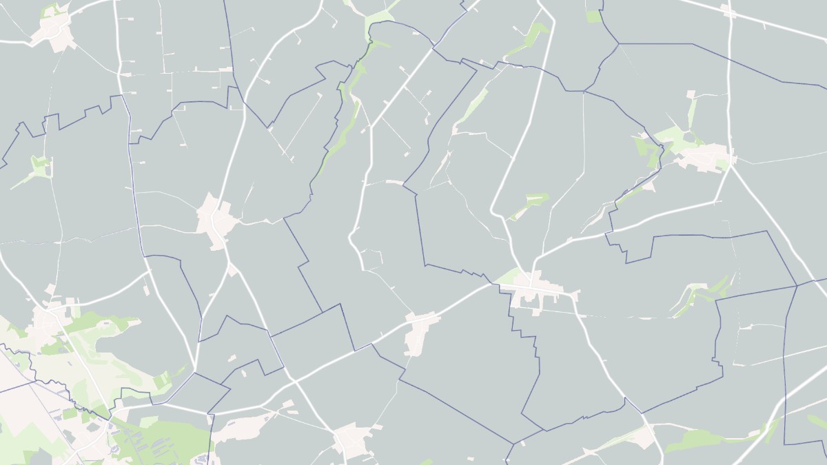 Aperçu cartographique de Goudelancourt-lès-Pierrepont, centré sur la commune