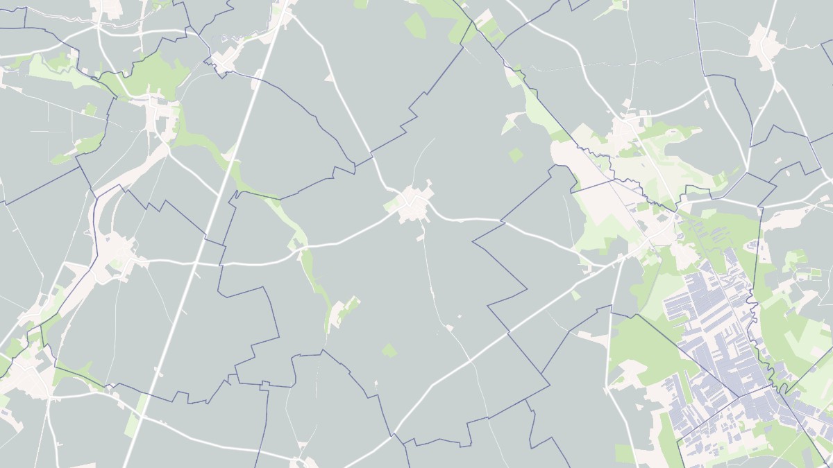 Aperçu cartographique de Grandlup-et-Fay, centré sur la commune
