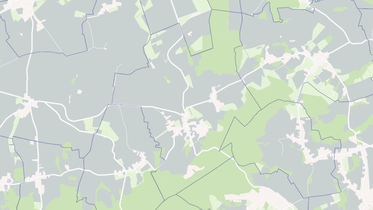 Aperçu cartographique de Guivry, centré sur la commune