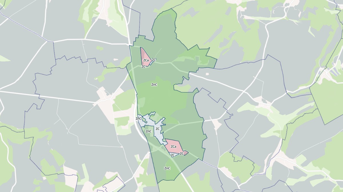 Aperçu cartographique de Hartennes-et-Taux, centré sur la commune