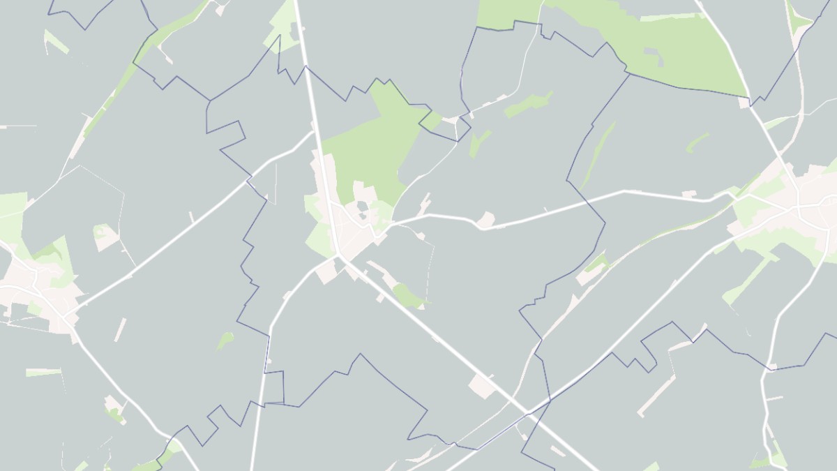 Aperçu cartographique de Le Hérie-la-Viéville, centré sur la commune