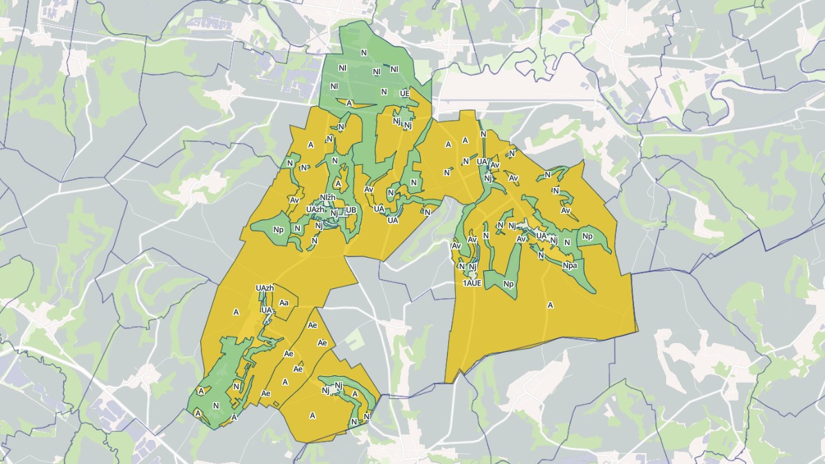 Aperçu cartographique de Les Septvallons, centré sur la commune