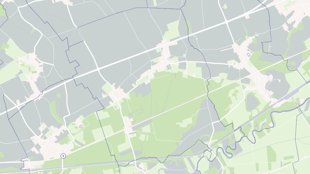 Aperçu cartographique de Marest-Dampcourt, centré sur la commune