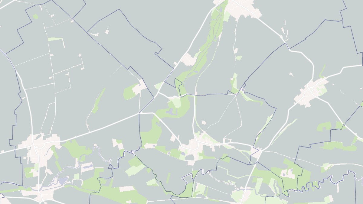 Aperçu cartographique de Mesbrecourt-Richecourt, centré sur la commune