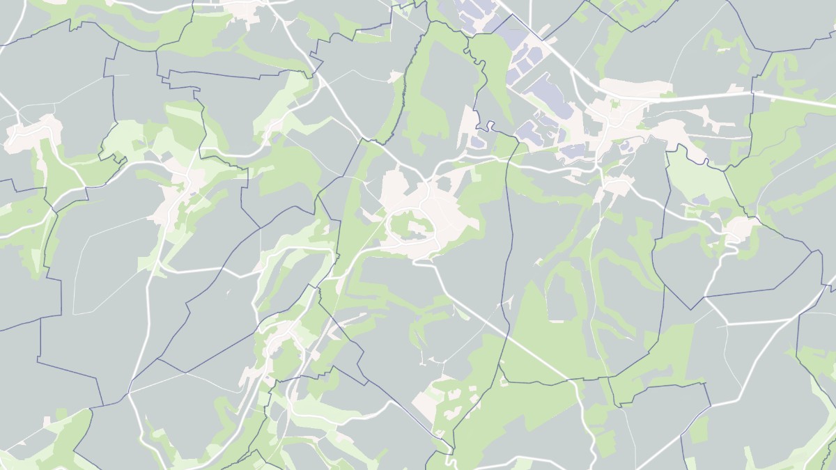 Aperçu cartographique de Mont-Notre-Dame, centré sur la commune