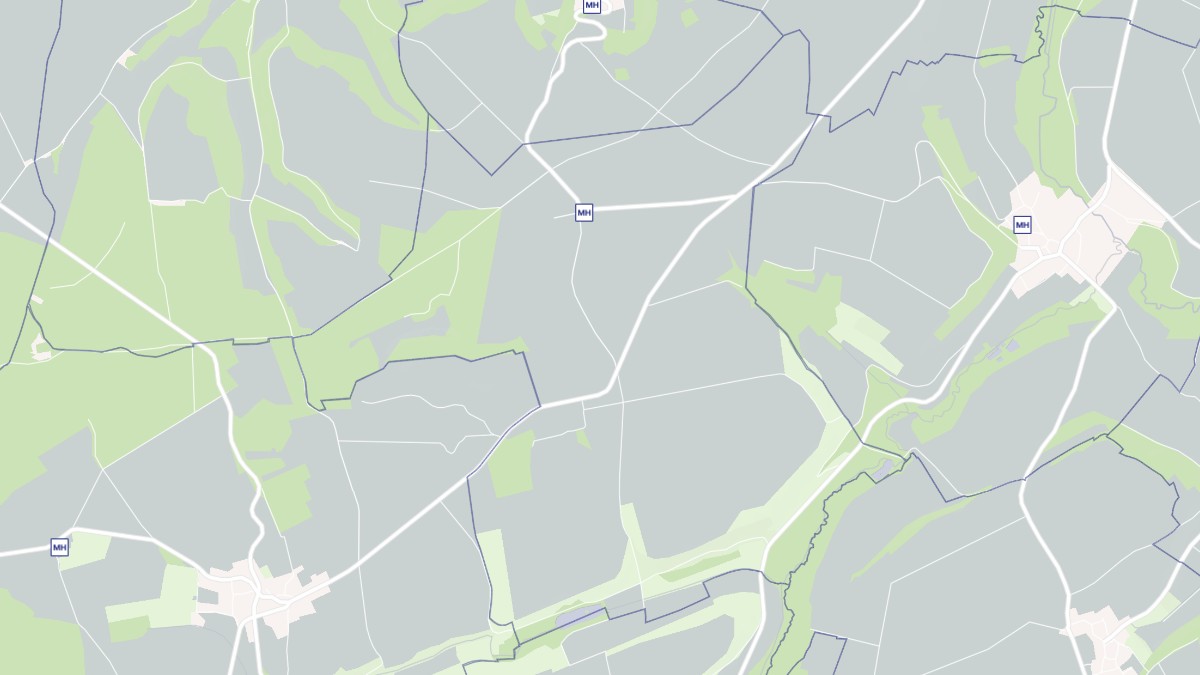 Aperçu cartographique de Mont-Saint-Martin, centré sur la commune