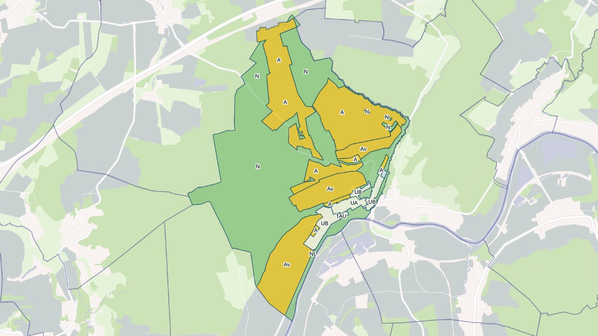 Aperçu cartographique de Mont-Saint-Père, centré sur la commune