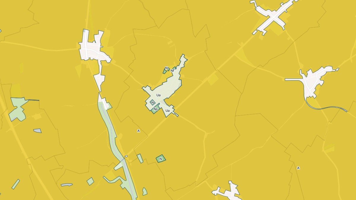 Aperçu cartographique de Nauroy, centré sur la commune