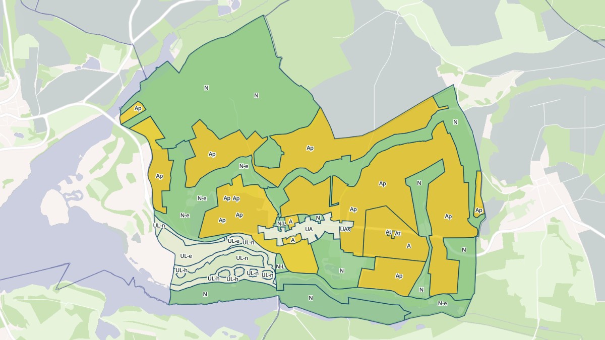 Aperçu cartographique de Neuville-sur-Ailette, centré sur la commune